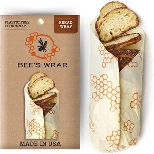 Bee's Wrap Large Bread Made in the USA Certified Organic Cotton Reusable